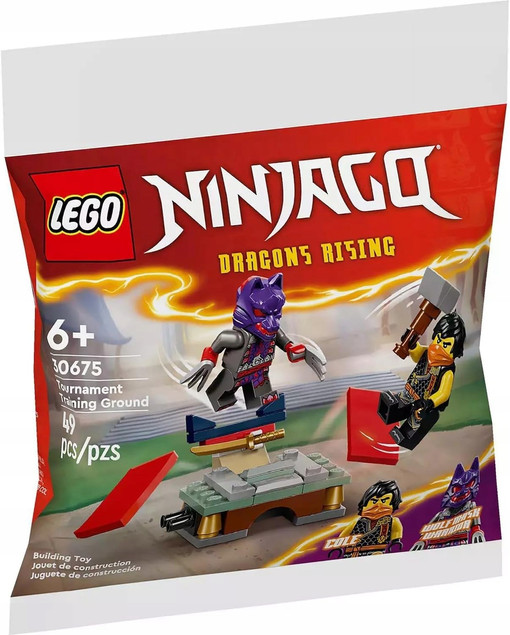 LEGO Ninjago 30675 Turniejowy Teren Szkoleniowy Zestaw Klocków Ninja