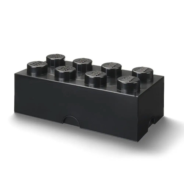 Pojemnik LEGO Storage Brick 8 Czarny (50x25x18cm) 40041733