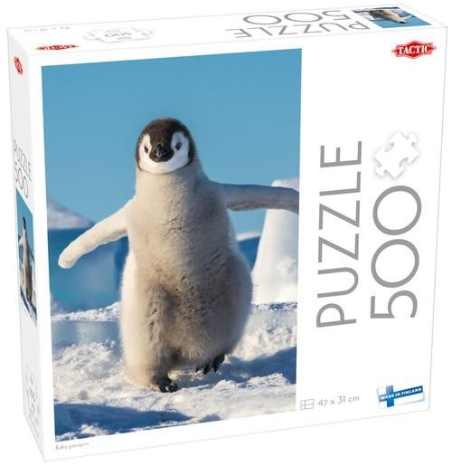 Puzzle Tactic 500 elementów: Baby Penguin - Słodki Pingwin