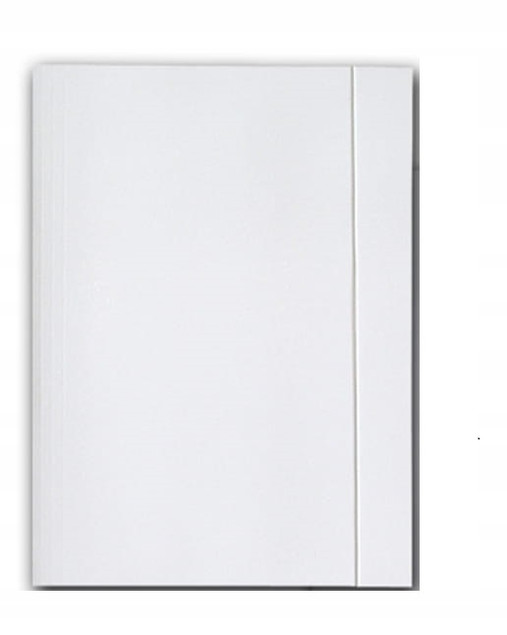 10x Teczka Szkolna Na Dokumenty Papiery A4+ Z Gumką Bała Interdruk