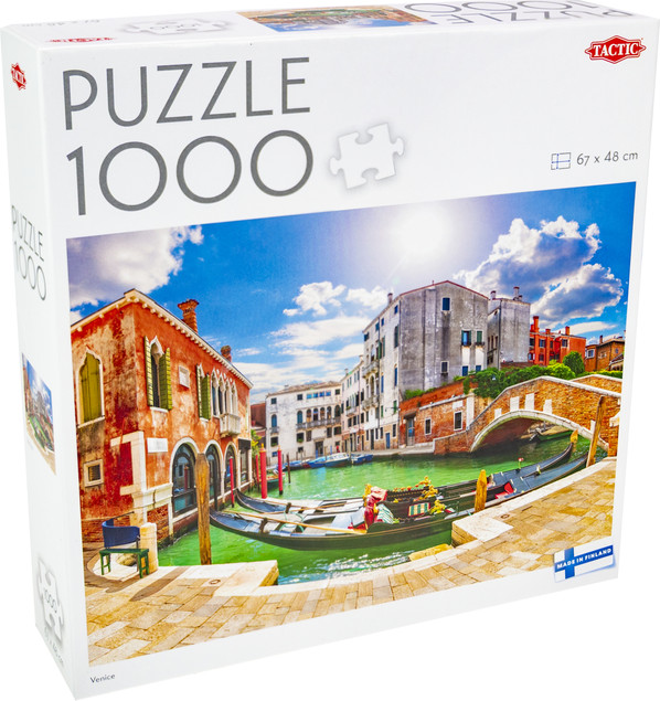Tytuł
Puzzle Tactic 1000 elementów Wenecja Widok Miasta
