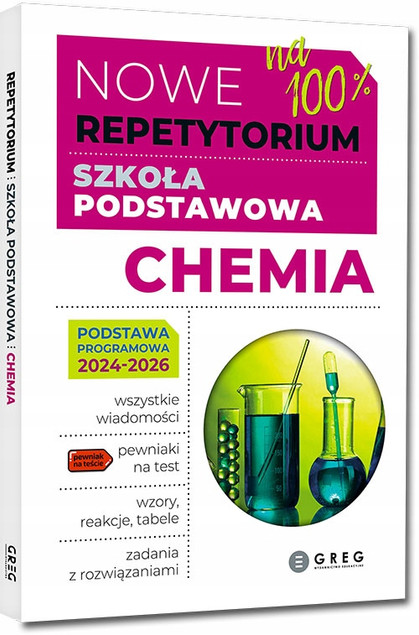 Repetytorium Chemia Szkoła Podstawowa 2024-2026 GREG