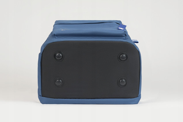 Plecak szkolny Oxford 26 l Wielokomorowy Niebieski Dżinsowy Laptop 16"
