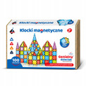Klocki magnetyczne 100 elementów Askato