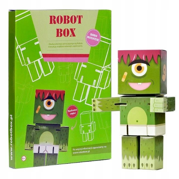 ART AND PLAY ROBOT BOX MONSTER [ZABAWKA]