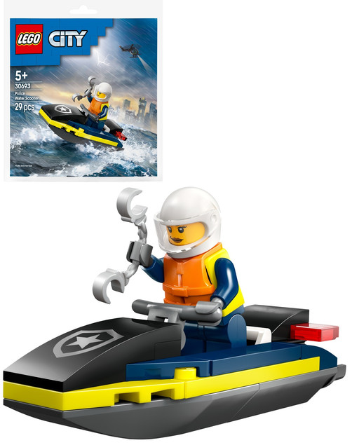 LEGO City 30693 Policyjny Skuter Wodny – Akcja na Wodzie