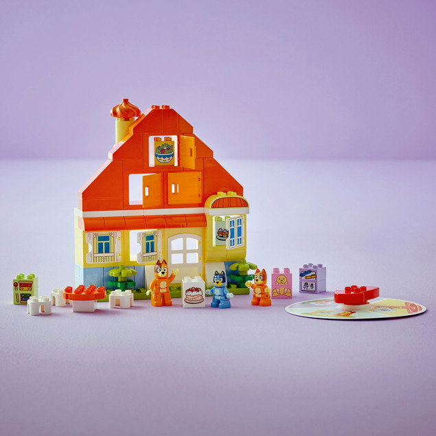 LEGO DUPLO 10459 Dom rodzinny Blue z grą pamięciową