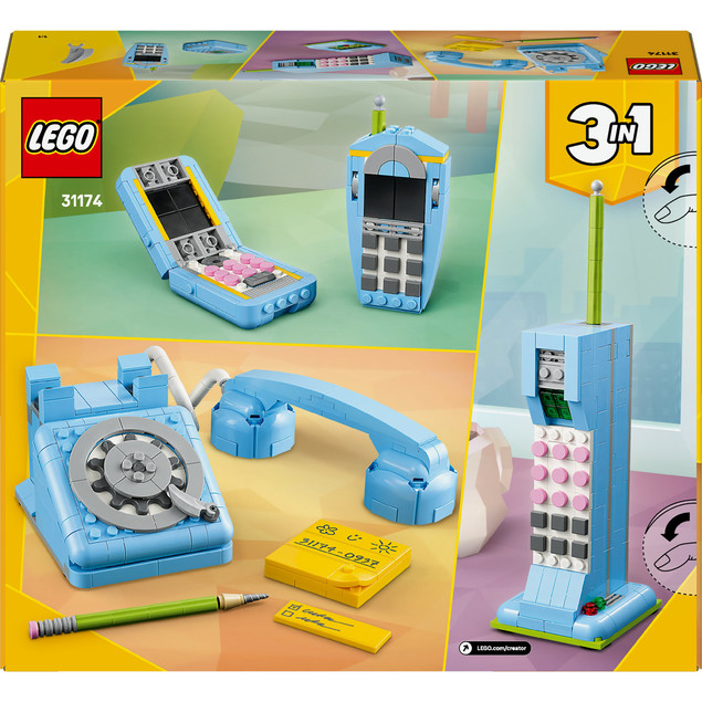 Klocki LEGO Creator 3w1 Telefon Retro 31174 8+ 383 el.