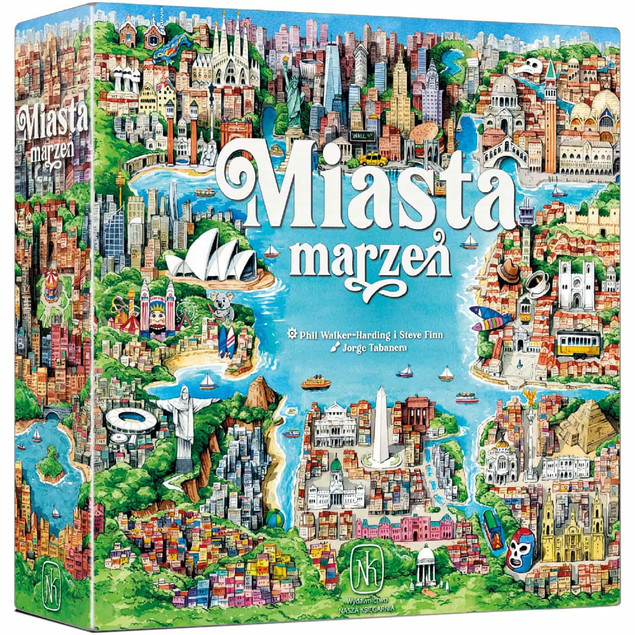 Miasta Marzeń gra planszowa