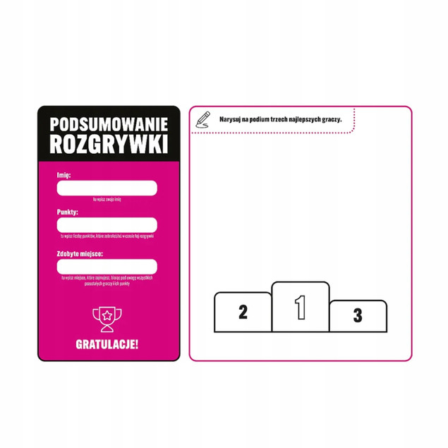 Gra imprezowa PAŃSTWA MIASTA BABSKI WIECZÓR towarzyska gra pełna śmiechu