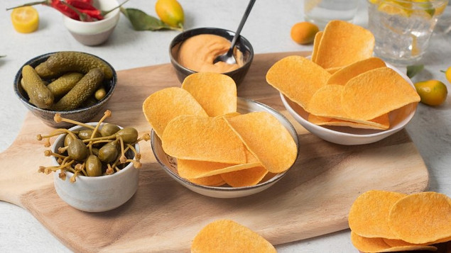 Schar Curvies Chipsy ziemniaczane paprykowe bezglutenowe 170 g