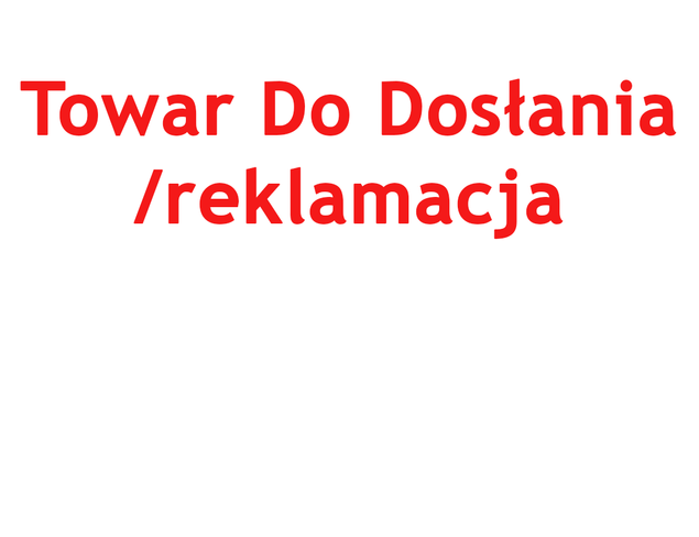 Towar Gratisowy Do Reklamacji TEST