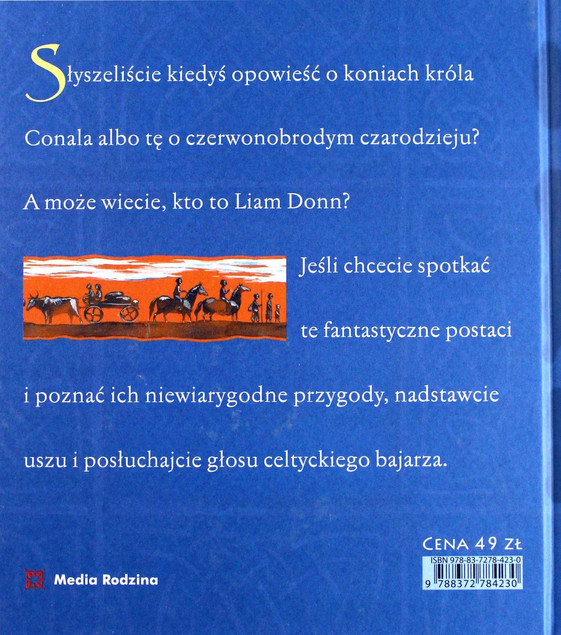 Czerwonobrody czarodziej Baśnie celtyckie Claude Clement, Renata Fucikova
