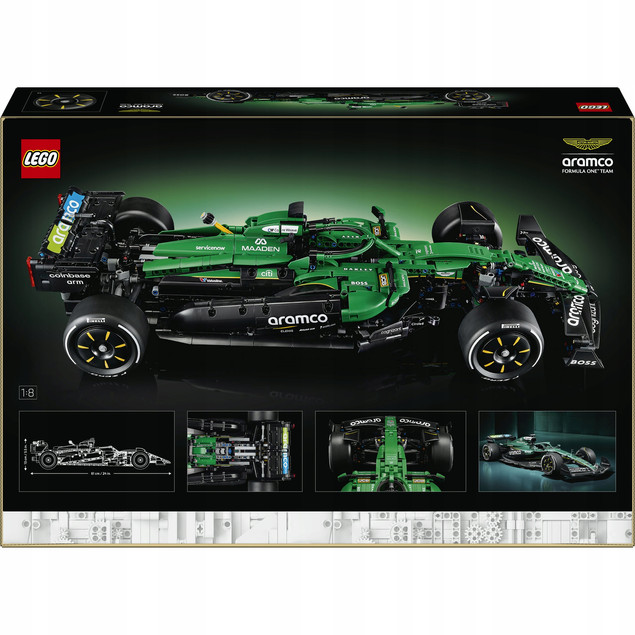 LEGO Technic 42240 Samochód F1 Aston Martin Aramco AMR25