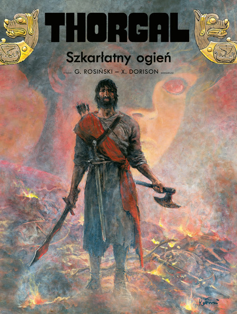 Thorgal Tom 35. Szkarłatny Ogień - Dorison, Rosiński (Egmont)