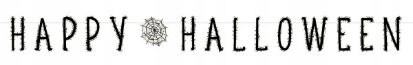 Amscan Girlanda papierowa "Happy Halloween" 180x15 cm