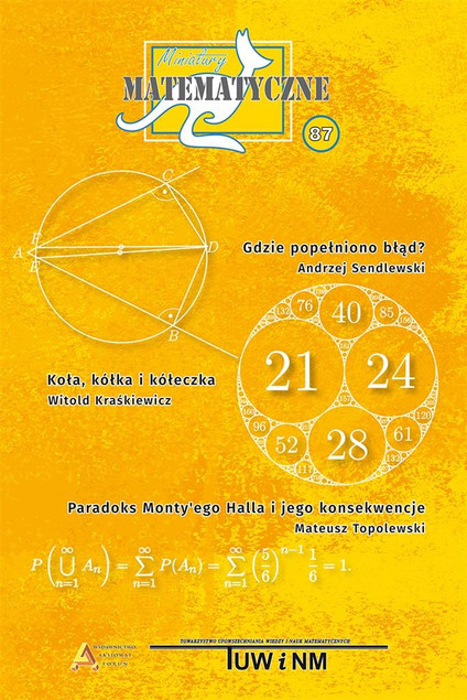 Miniatury Matematyczne 87: Logika, Prawdopodobieństwo, Geometria | Topolewski
