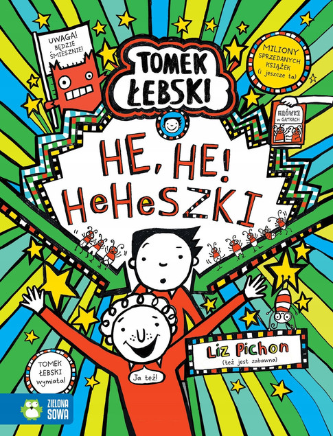 Tomek Łebski: He, he… Heheszki. Komiks Liz Pichon
