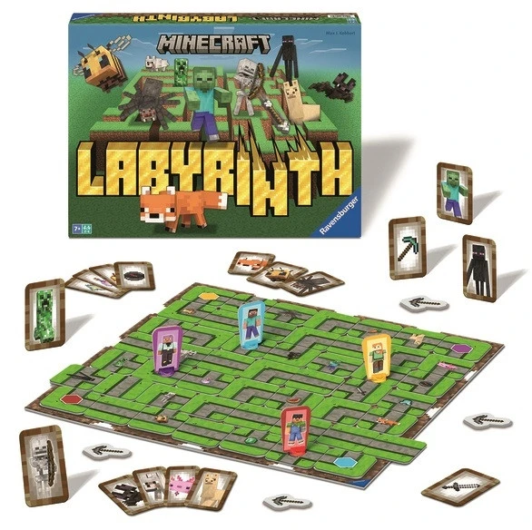 Ravensburger Minecraft gra planszowa Labyrinth 24771