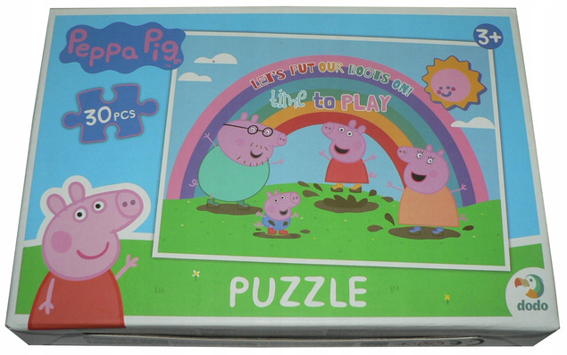 Puzzle 30 Układanka Bajka ŚWINKA PEPPA Świnia 3+ Trefl 18245