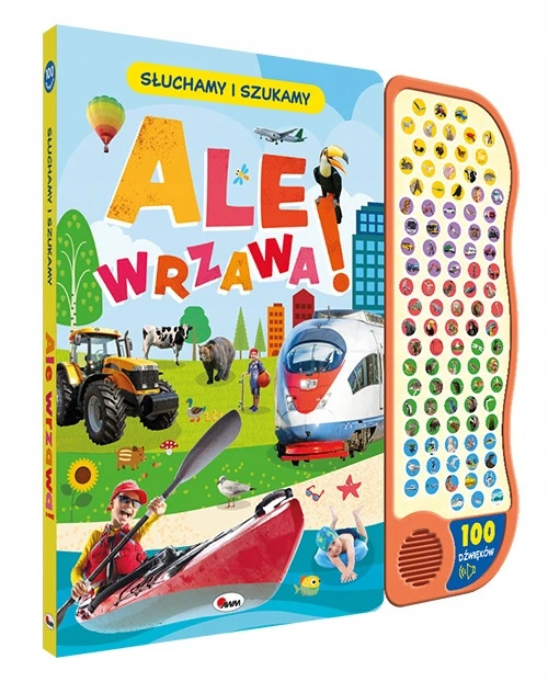 Książka sensoryczna Ale Wrzawa