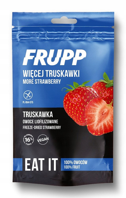 Frupp liofilizowane truskawki 13g