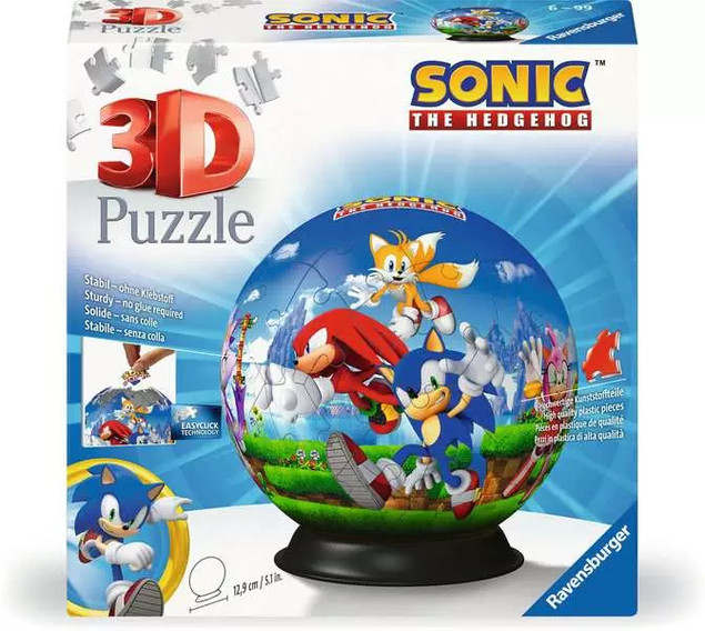 Puzzle 3D 72 Kula: Sonic Ravensburger