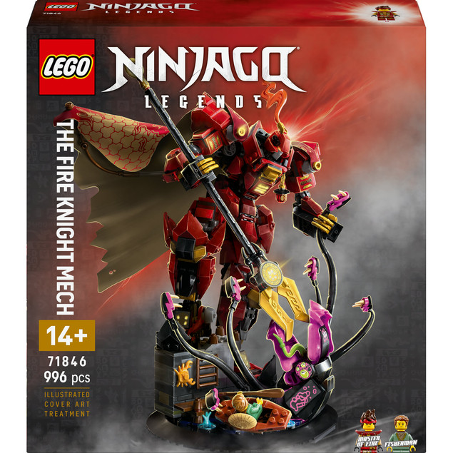 LEGO NINJAGO 71846 Mech Ognistego Rycerza z 996 elementami