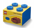 Pojemnik LEGO® Storage z Szufladą na Biurko 4 Oczka Niebieski 40201731