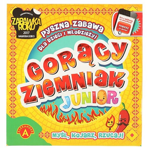 Gorący Ziemniak Junior Rodzinna Gra Losowa Planszowa 4+ Alexander 1413