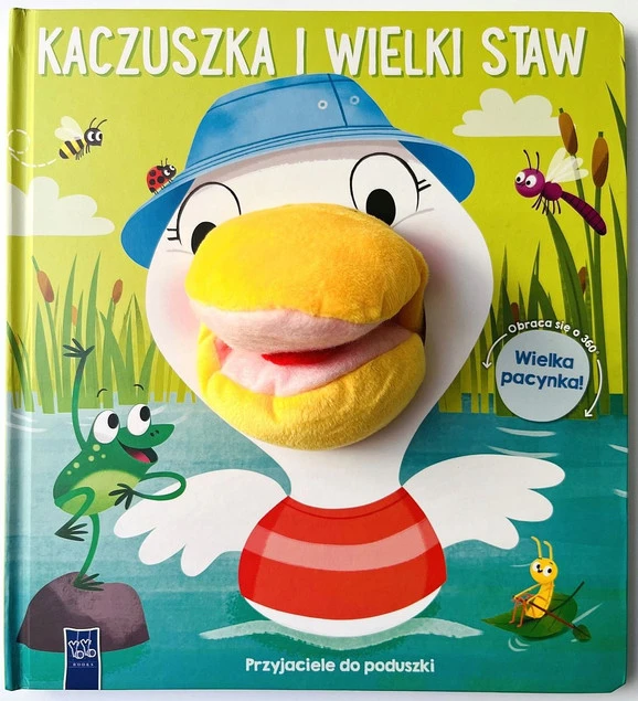 Kaczuszka i wielki staw. Przyjaciele do poduszki praca zbiorowa_1