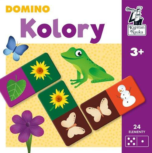 KOLORY Domino Gra Logiczna 3+ Kapitan Nauka