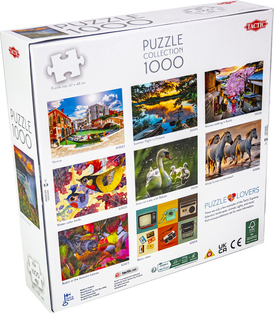 Puzzle 1000 elementów Gullfoss, Islandia – Krajobraz Wodospadu