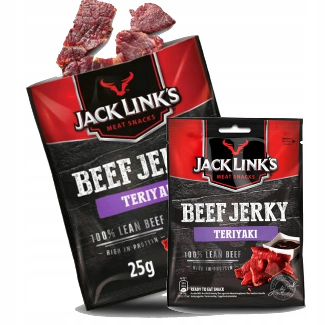 Suszona wołowina Jack Link's Beef Jerky Teryiaki 25g