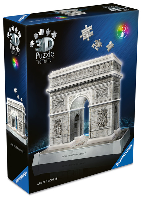 Puzzle 3D Iconics Łuk Triumfalny