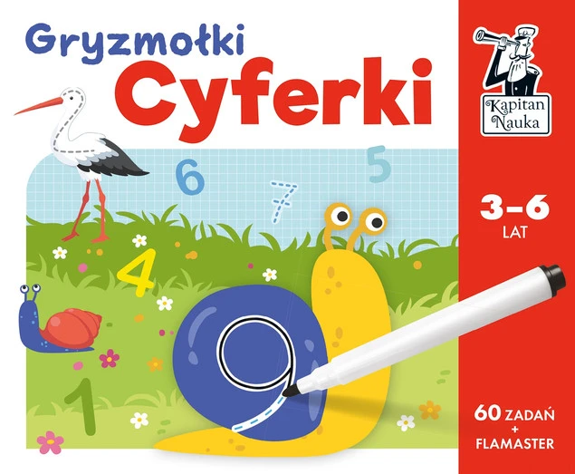 Cyferki. Gryzmołki Kapitan Nauka