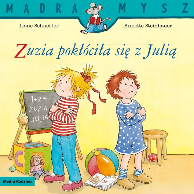 Mądra Mysz. Zuzia pokłóciła się z Julią. Okładka
