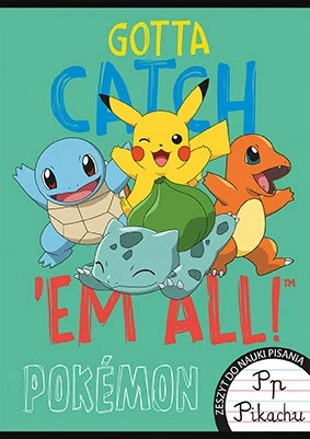 Zeszyt w trzy linie A4 Pokémon Unipap 32 kartek_2