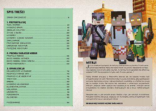 Minecraft Podręcznik Wojownika Craig Jelley 8+ HarperKids