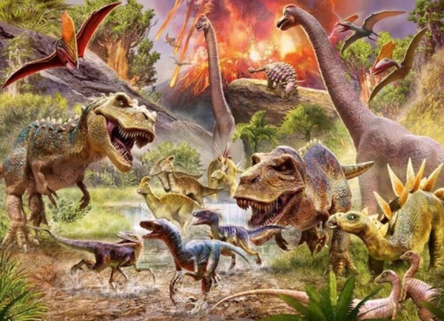 Puzzle 60 Dinozaury