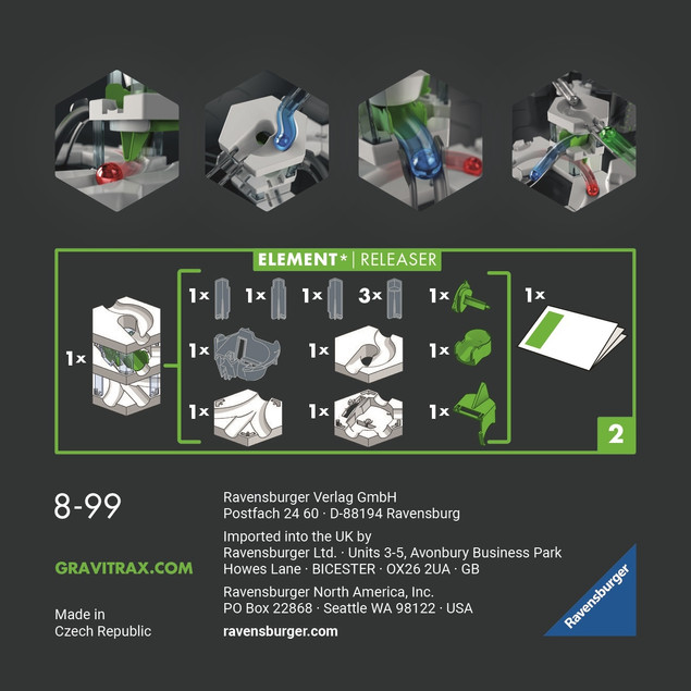 Dodatek Gravitrax PRO Releaser Ravensburger dla dzieci 8+