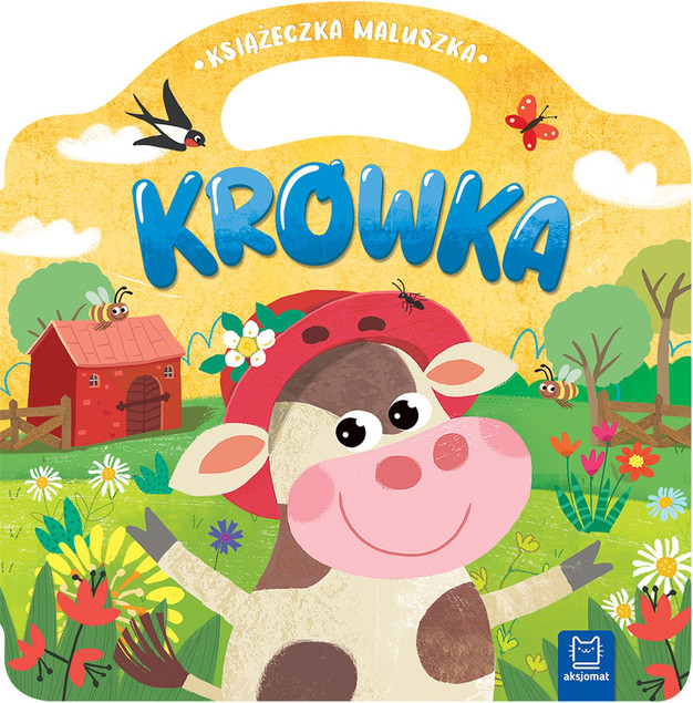 Książeczka Maluszka Krówka – Kartonowa Książka dla Niemowląt