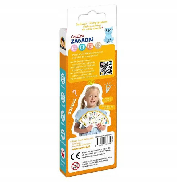 Zagadki dla dzieci 4-5 lat CzuCzu