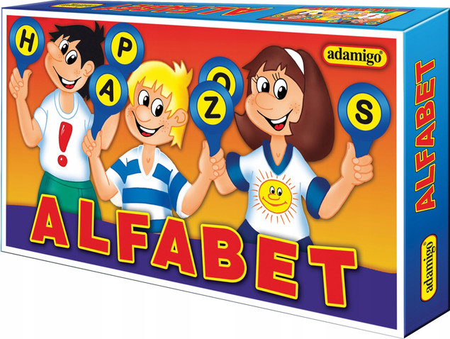 Alfabet - Układanka Edukacyjna Adamigo