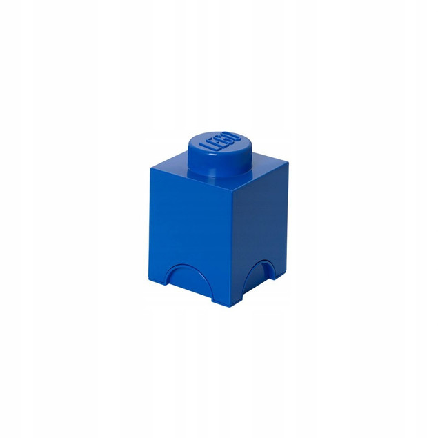 Pojemnik LEGO Storage Brick 1 Klocek Niebieski