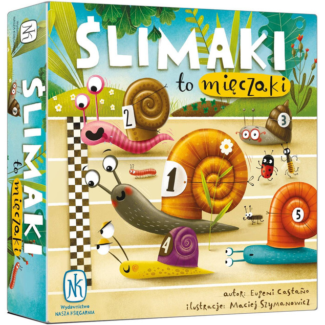 Ślimaki to Mięczaki - gra planszowa