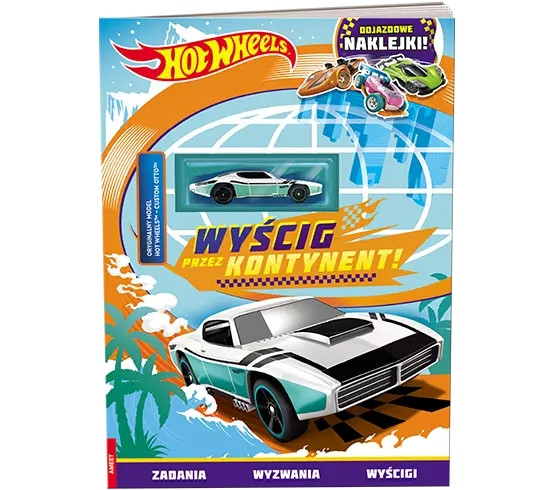 Hot Wheels. Wyścig przez kontynent! Praca zbiorowa