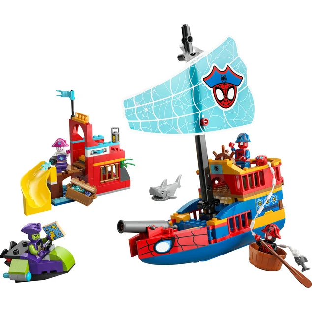 KLOCKI LEGO MARVEL 11208 Statek piracki drużyny Spidey’ego, zestaw +4 lata – przygoda i rozwój dla najmłodszych