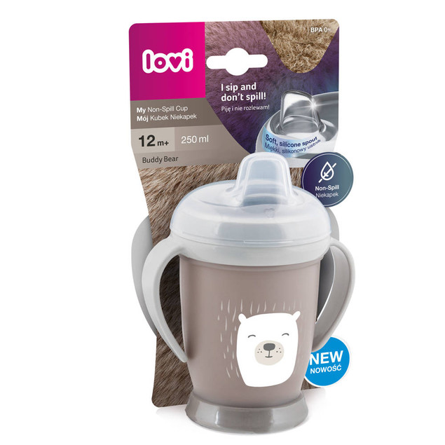 Kubek Niekapek LOVI Sippy Master 250 ml Buddy Bear