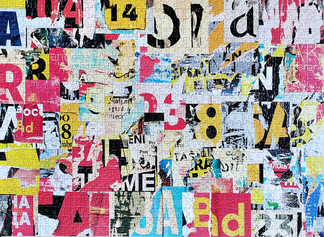 Puzzle Tactic 1000 el. Poster Collage Pattern Fińskie 67x48cm